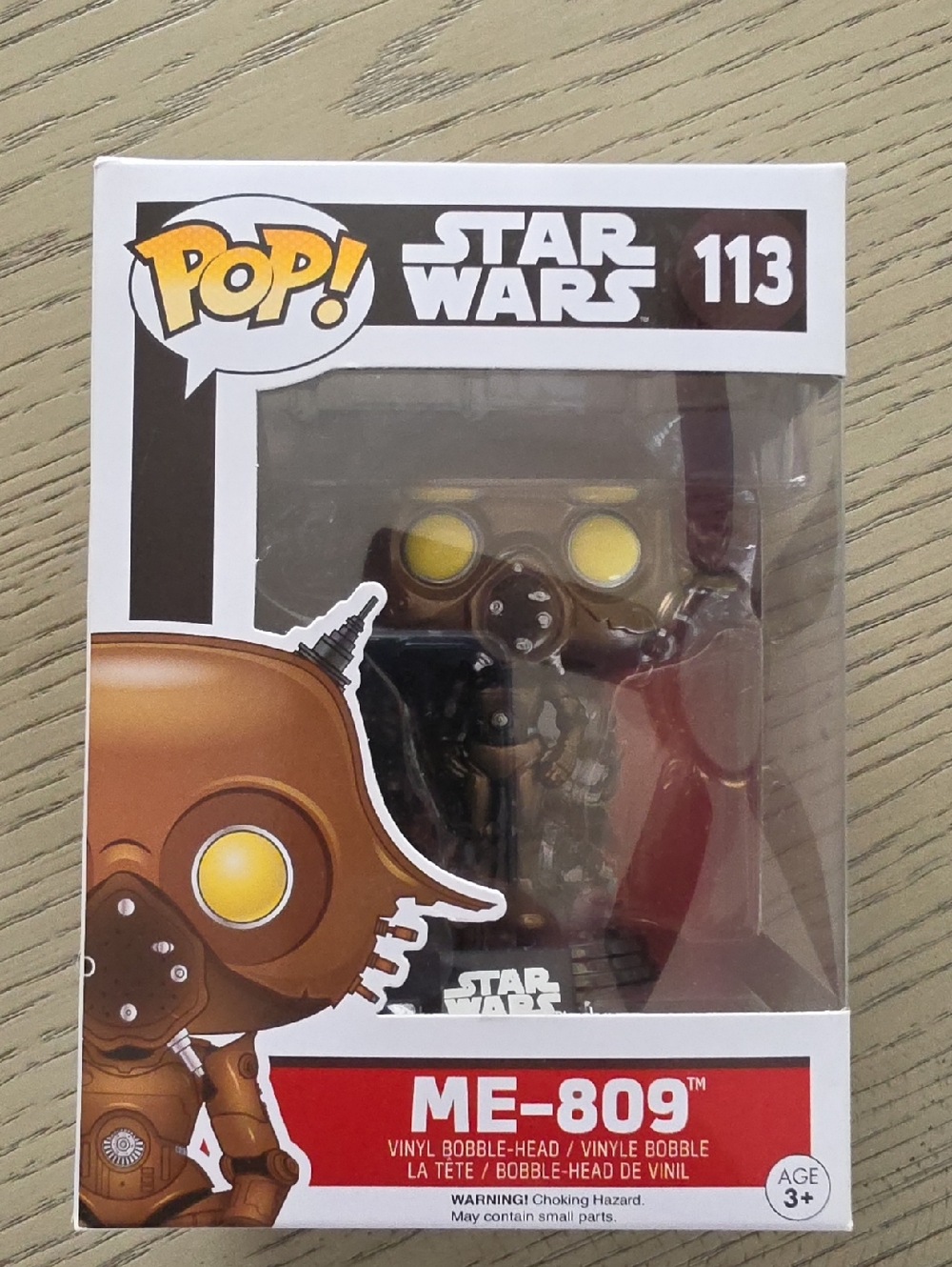 Star Wars ME-809 Pop! Vinyl Figure - Brown & Yellow
